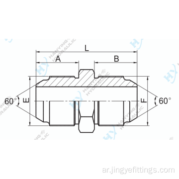 jis metric ذكر 60 مخروط